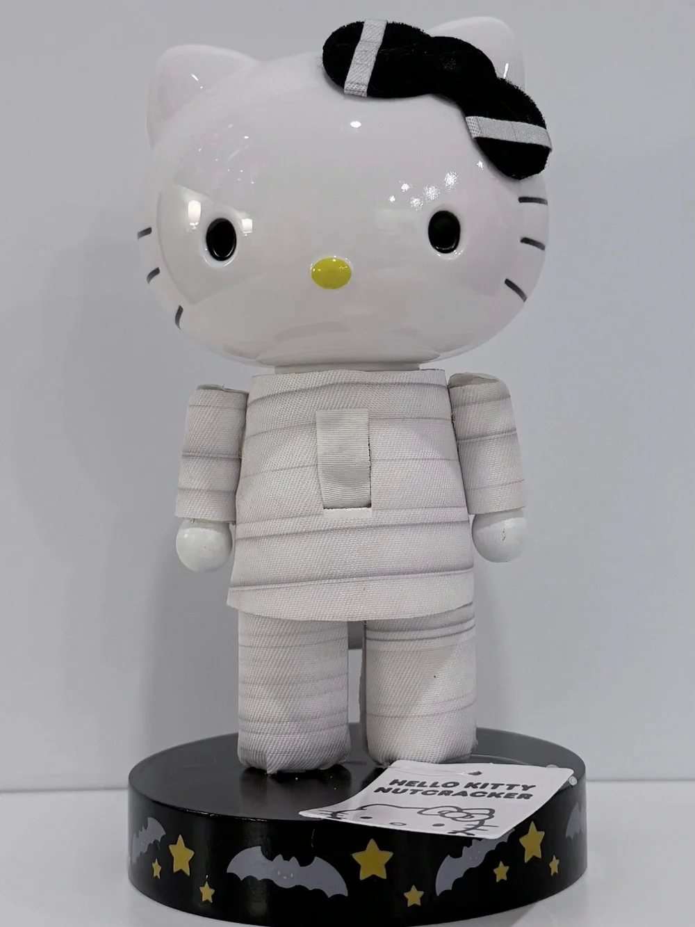 Hello Kitty White & Black Mummy Figurine by Hello Kitty